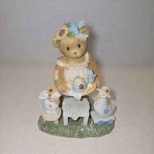 Vintage Cherished Teddies Agnes A Sunny Treat For Special Friends Figurine 2004